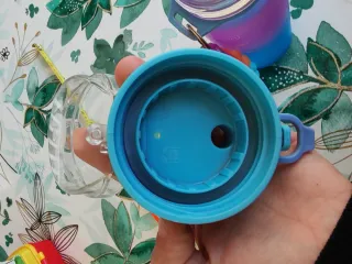 Borraccia multicolore 600ml con Unicorno Pop It