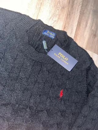 Maglione Polo Ralph Lauren Uomo Nero