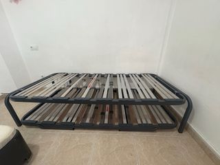 Juego de 2 Canapé de 90cm con dos coholchones