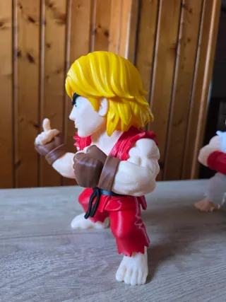 Figuras Ryu y Ken Street Fighter