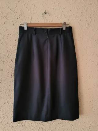 Falda Adolfo Domínguez Negra