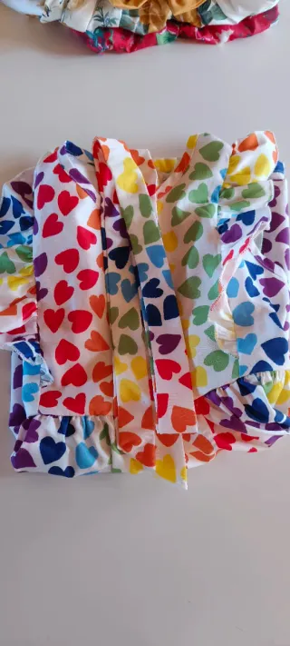 Vestido infantil estampado floral