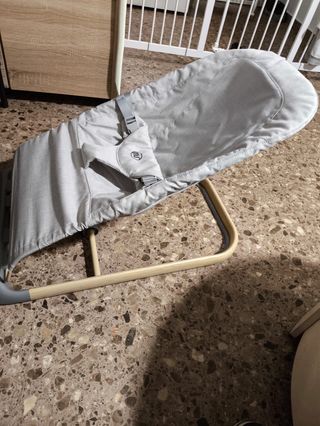 Hamaca para bebé gris