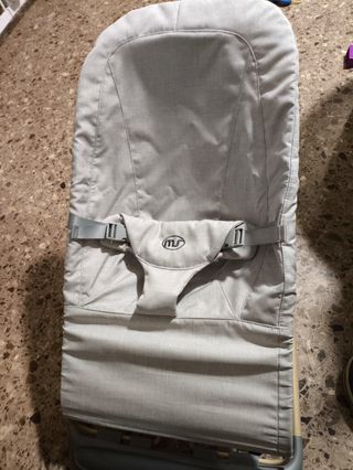 Hamaca para bebé gris