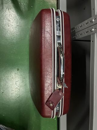 Maleta Vintage Samsonite Roja anos 70