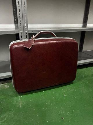 Maleta Vintage Samsonite Roja anos 70