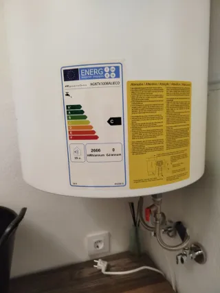 Calentador de agua eléctrico 100 litros