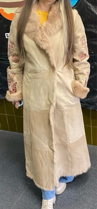 Abrigo DERHY piel largo