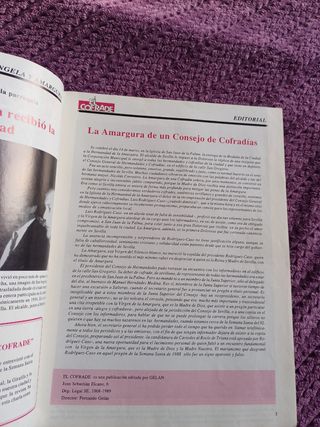 Revista "El cofrade" Sevilla 1990