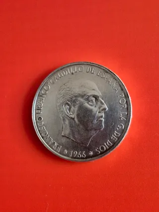 100 ptas. 1966 *67. Plata UNC/SC