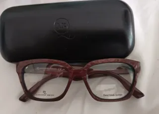 Gafas Alexander McQueen Marrón Acetato