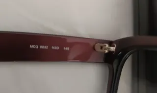 Gafas Alexander McQueen Marrón Acetato