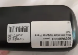 Gafas Alexander McQueen Marrón Acetato