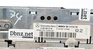 RADIO / CD Mercedes-Benz Clase S (BM 220) Berlina (07.1998->) 4.0 400 CDI (220.028) [4,0 Ltr. - 184 kW CDI 32V CAT]