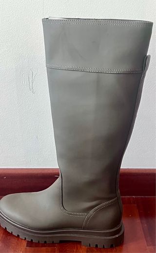 Botas de agua altas verde oliva