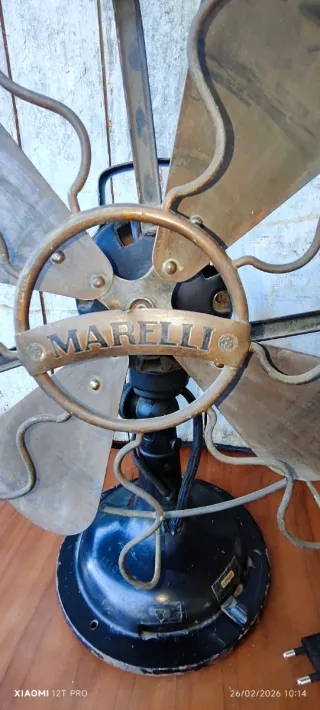 Antiguo Ventilador Marelli Años 20