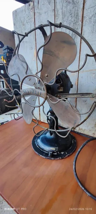 Antiguo Ventilador Marelli Años 20