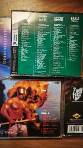 Lote 5 CDs Música Electrónica Dance Techno