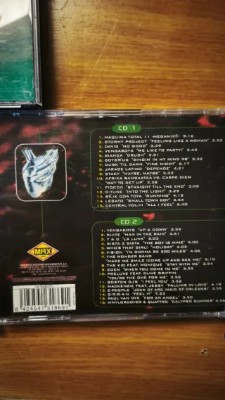 Lote 5 CDs Música Electrónica Dance Techno