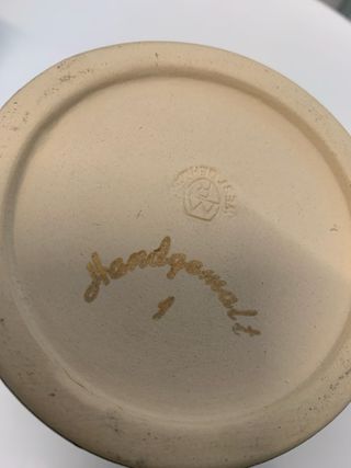 Jarra cerveza alemana con tapa
