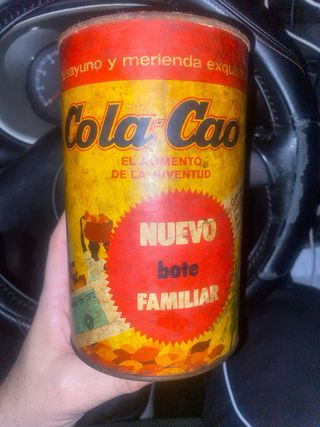 Lata antigua Antim infantil