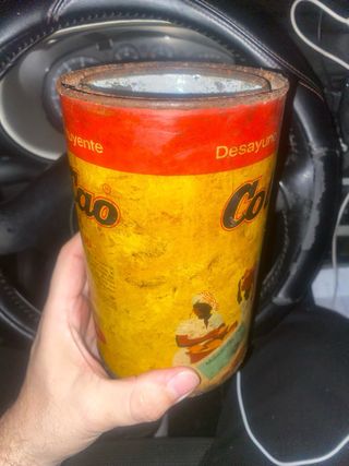 Lata antigua Antim infantil