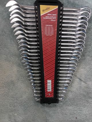 Jogo de Chaves Combinada Macfer 26 Peças CR-V