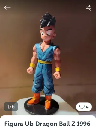 Figura Ub Dragon Ball Z 1996