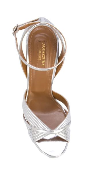 Sandalias Aquazzura Sundance Plata Talla 38