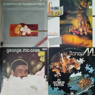 Lote 25 Vinilos Mix: Soul, Reggae, Pop