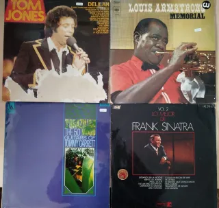 Lote 25 Vinilos Mix: Soul, Reggae, Pop