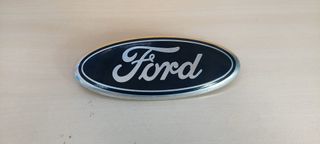 Logo Ford Ranger Negro-Plata