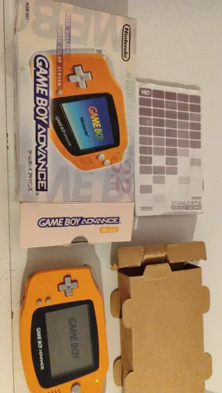 Nintendo Game Boy Advance Naranja