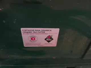 Cortador de azulejos RUBI TS-60