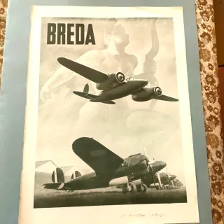 Pubblicità Breda 1941 Aerei Militari