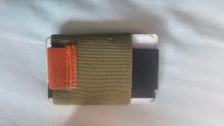 Tarjetero Minimalism Piel y Lona