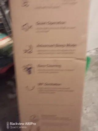 Ventilador Levoit Torre Negro con Mando