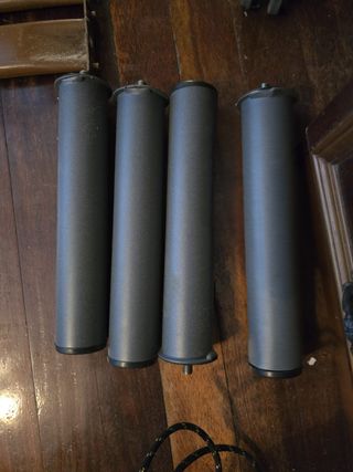 Somier metálico con láminas gruesas de madera