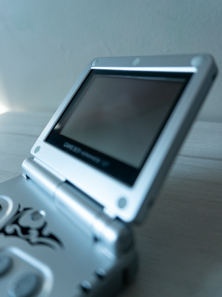 Game Boy Advance SP Tribal Plata