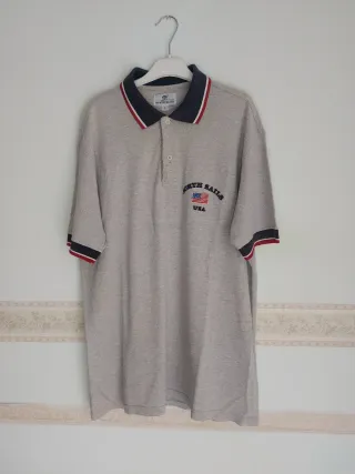 Polo North Sails Uomo L Grigio Cotone