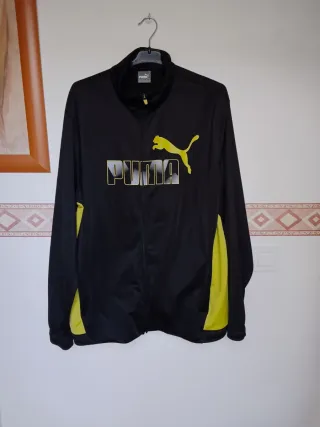 Chaqueta Puma Talla XXL Negra y Amarilla