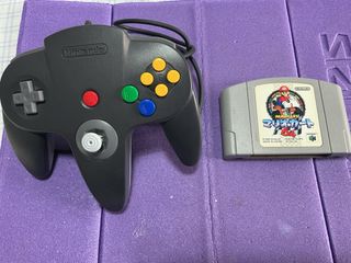 Mando N64 Mario Kart + Juego Japonés