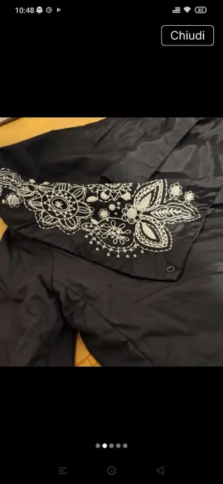 Giacchino nero con decoro