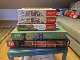 Lote de 5 Puzzles
