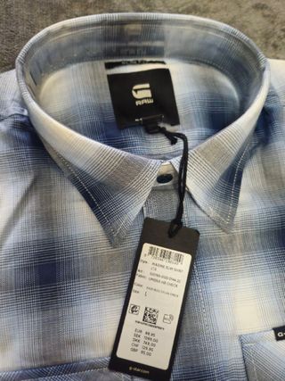 Camisa de cuadros hombre