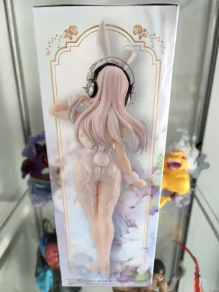 Super Sonico BiCute Bunny Figure Pearl White
