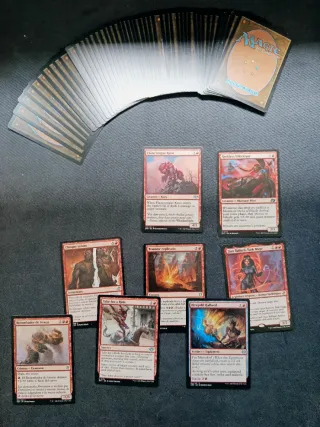 Cartas Rojas: Magic The Gathering MTG