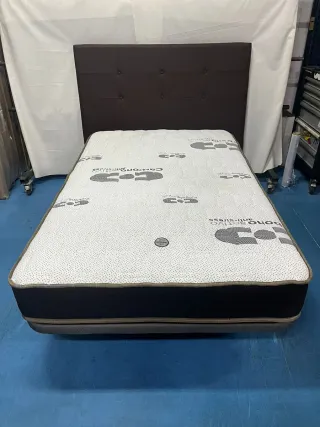 Base tapizada + Colchón 120x190