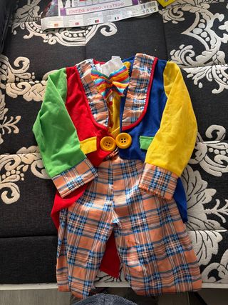 Disfraz payaso niño T5/6