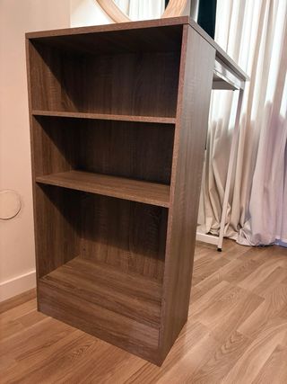 Mesa alta bar/cafetera madera y metal